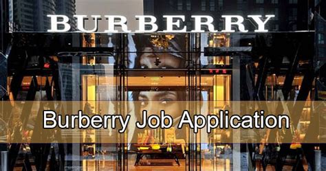 burberry beauty jobs|burberry jobs uk.